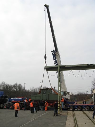 Transport EL4 nach Weimar. Bildautor: Stefan Scholz (024)